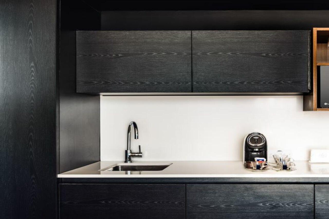 Hotel Sls Buenos Aires Puerto Madero Exteriér fotografie A kitchen in a serviced apartment