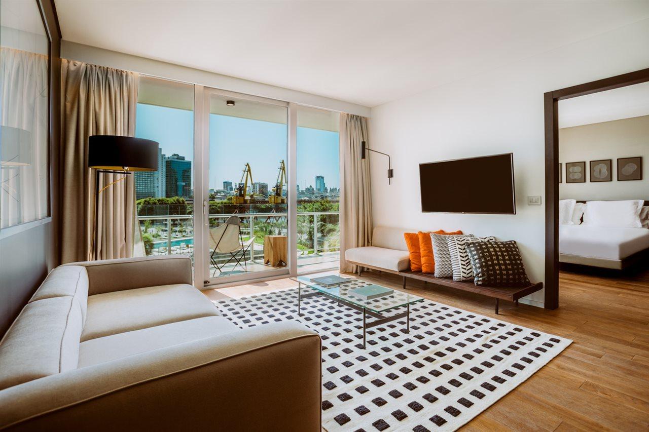 Hotel Sls Buenos Aires Puerto Madero Exteriér fotografie A suite at the hotel