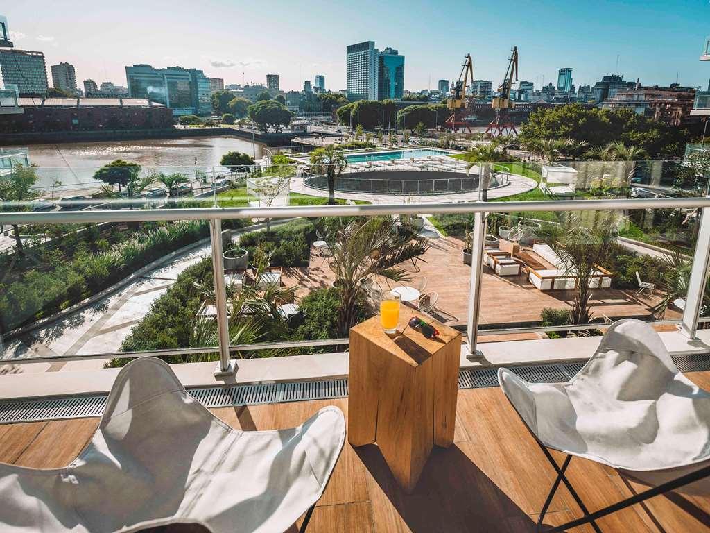 Hotel Sls Buenos Aires Puerto Madero Pokoj fotografie View from the rooftop